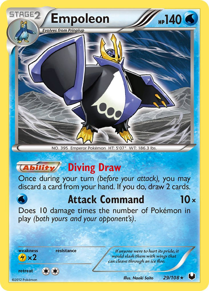 Empoleon (Battle Arena Deck Exclusive) (29/108) [Theme Deck Exclusives]