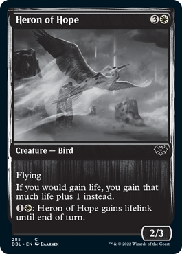 Heron of Hope [Innistrad: Double Feature] (DBL 285)