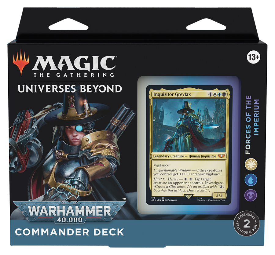 Universes Beyond: Warhammer 40,000 - Commander Deck (Forces of the Imperium) Pre-order