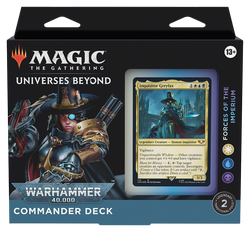 Universes Beyond: Warhammer 40,000 - Commander Deck (Forces of the Imperium) Pre-order