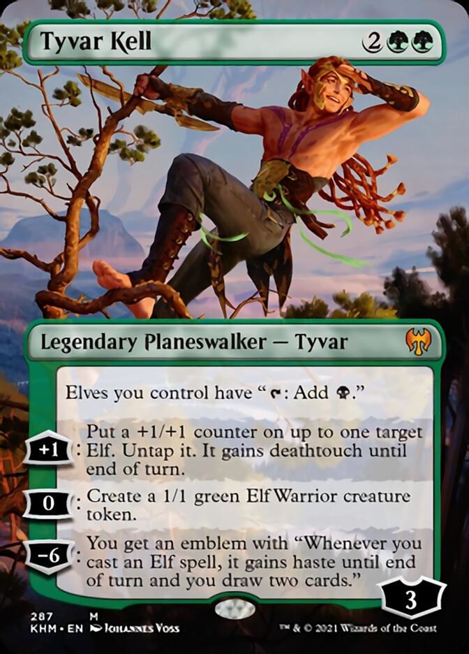 Tyvar Kell (Borderless) [Kaldheim] (KHM 287)