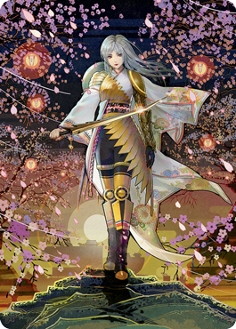 The Wandering Emperor 2 Art Card [Kamigawa: Neon Dynasty Art Series] (ANEO 50)