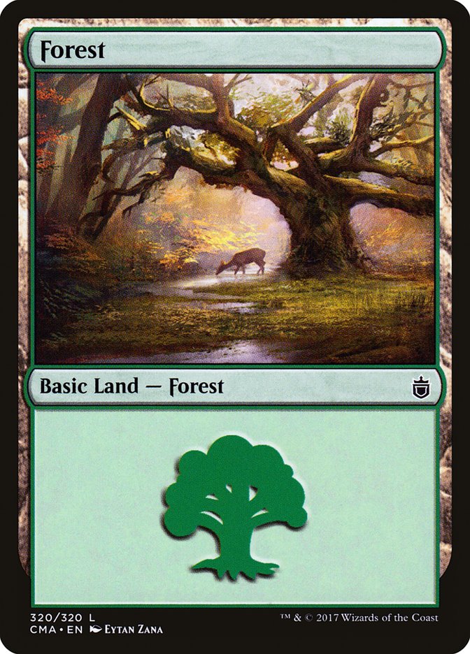Forest (#320) [Commander Anthology] (CMA 320)