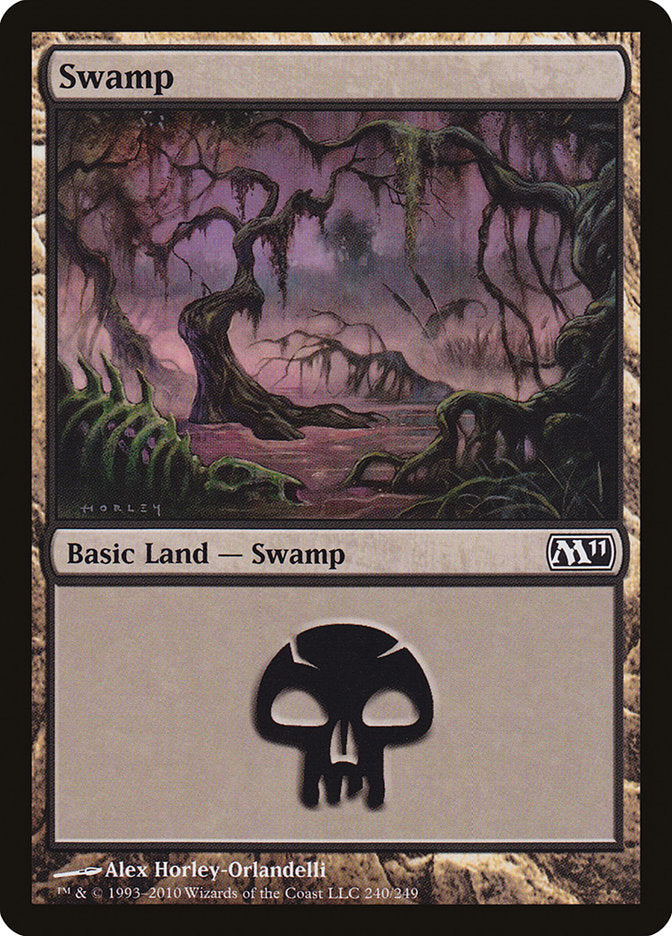 Swamp (#240) [Magic 2011] (M11 240)