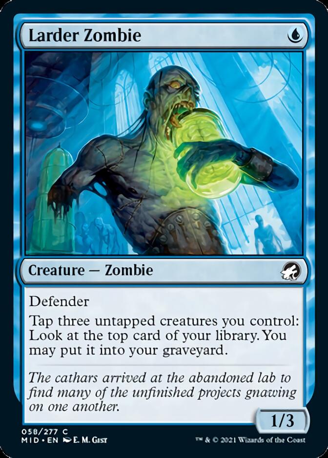 Larder Zombie [Innistrad: Midnight Hunt] (MID 58)