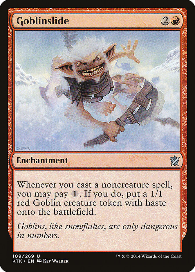 Goblinslide [Khans of Tarkir] (KTK 109)