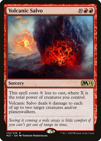 Volcanic Salvo [Core Set 2021] (M21 172)