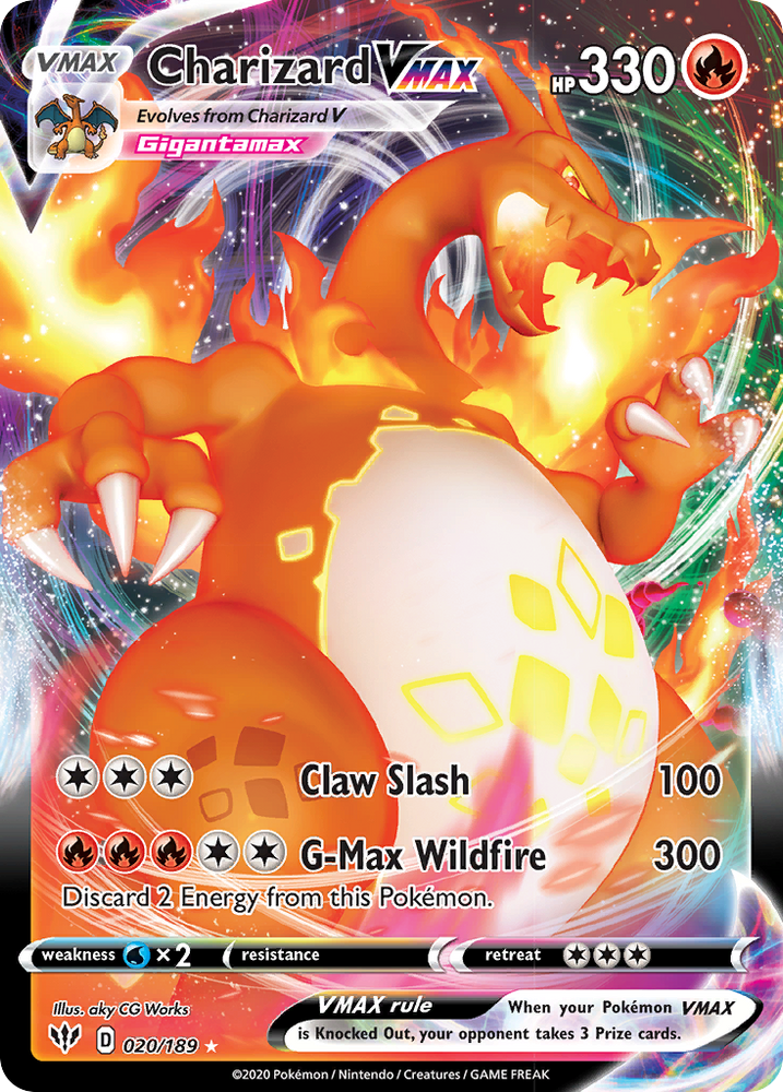 Charizard VMAX (20/189) [Sword & Shield: Darkness Ablaze]