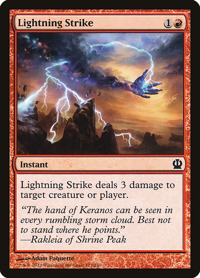 Lightning Strike [Theros] (THS 127)
