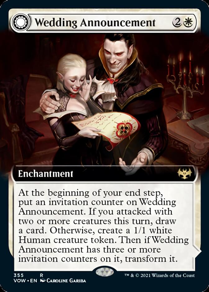 Wedding Announcement // Wedding Festivity (Extended) [Innistrad: Crimson Vow] (VOW 355)