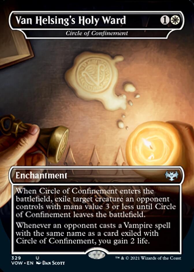 Circle of Confinement - Van Helsing's Holy Ward [Innistrad: Crimson Vow] (VOW 329)