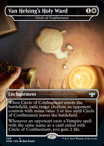 Circle of Confinement - Van Helsing's Holy Ward [Innistrad: Crimson Vow] (VOW 329)