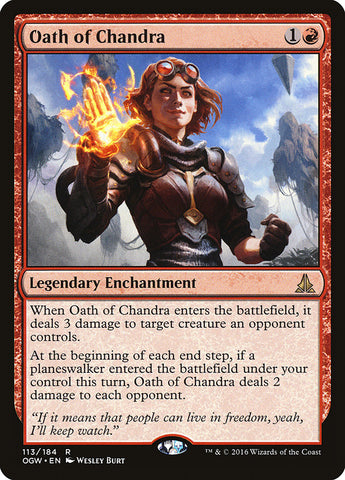 Oath of Chandra [Oath of the Gatewatch] (OGW 113)