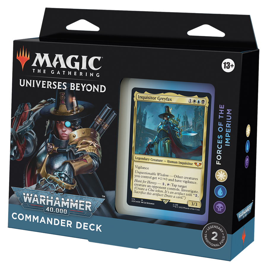 Universes Beyond: Warhammer 40,000 - Commander Deck (Forces of the Imperium) Pre-order