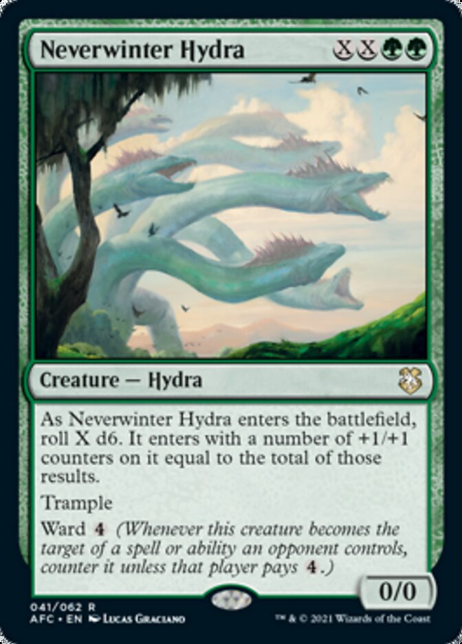 Neverwinter Hydra [Dungeons & Dragons: Adventures in the Forgotten Realms Commander] (AFC 41)
