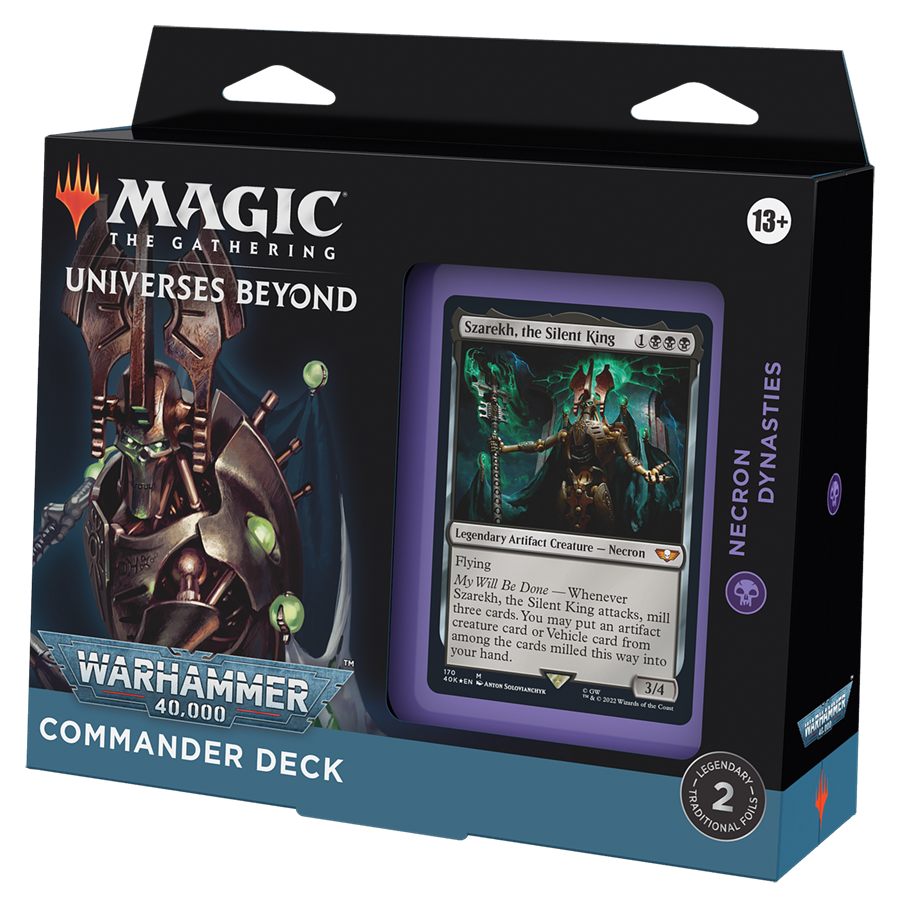 Universes Beyond: Warhammer 40,000 - Commander Deck (Necron Dynasties) Pre-order