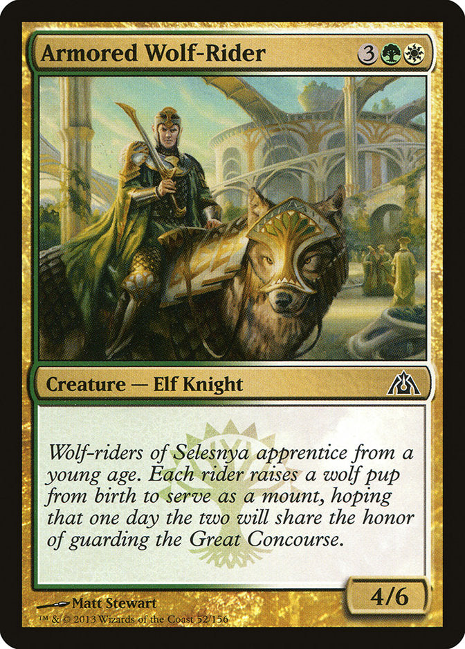 Armored Wolf-Rider [Dragon's Maze] (DGM 52)