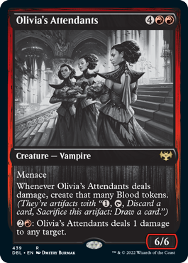 Olivia's Attendants [Innistrad: Double Feature] (DBL 439)