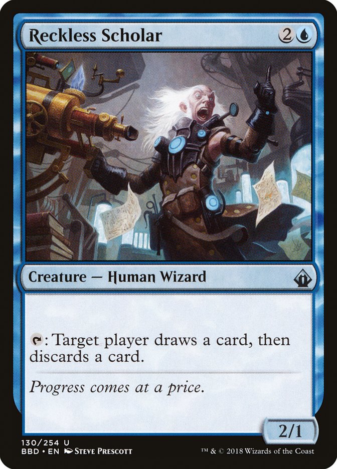 Reckless Scholar [Battlebond] (BBD 130)