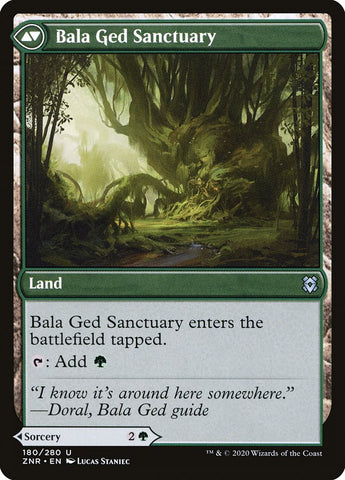 Bala Ged Recovery // Bala Ged Sanctuary [Zendikar Rising] (ZNR 180)