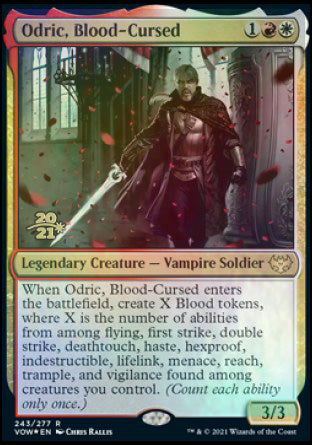 Odric, Blood-Cursed [Innistrad: Crimson Vow Prerelease Promos] (PVOW 243)