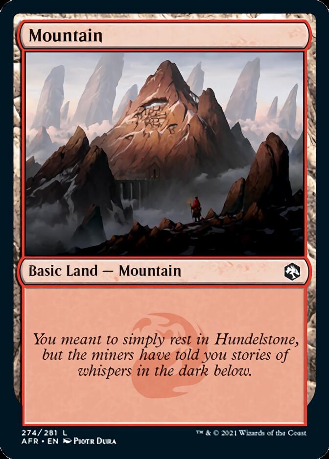 Mountain (274) [Dungeons & Dragons: Adventures in the Forgotten Realms] (AFR 274)