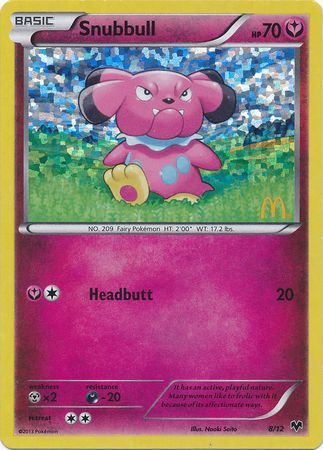 Snubbull (8/12) [Mcdonald's Promos: 2014 Collection]