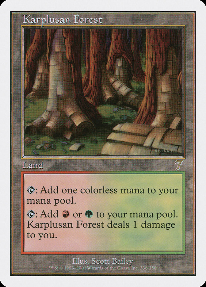 Karplusan Forest [Seventh Edition] (7ED 336)