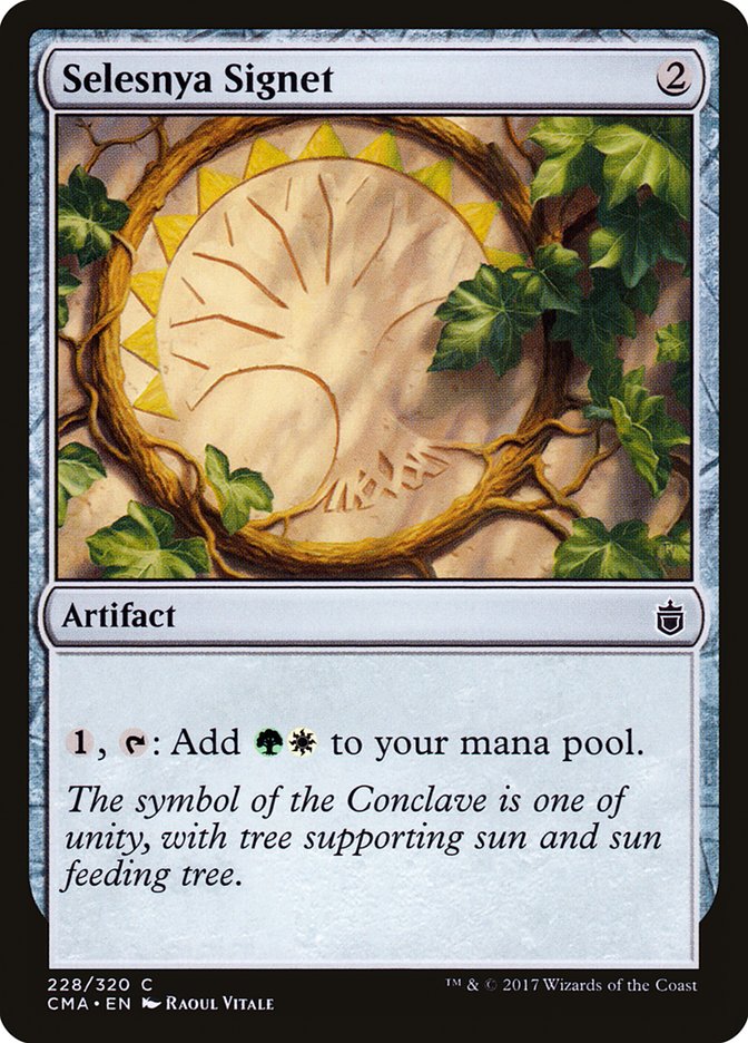 Selesnya Signet [Commander Anthology] (CMA 228)