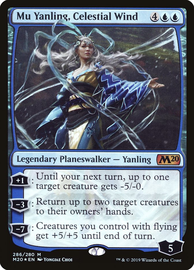 Mu Yanling, Celestial Wind [Core Set 2020] (M20 286)