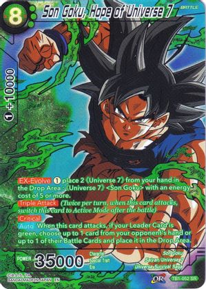 Son Goku, Hope of Universe 7 (Collector's Selection Vol. 2) (TB1-052) [Promotion Cards]