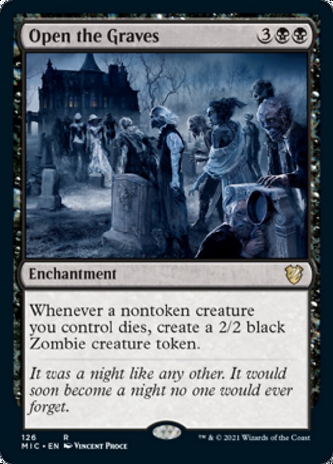 Open the Graves [Innistrad: Midnight Hunt Commander] (MIC 126)