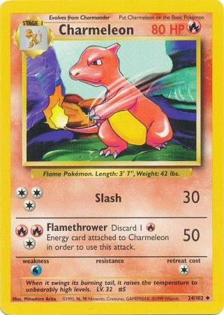 Charmeleon (24/102) [Base Set]