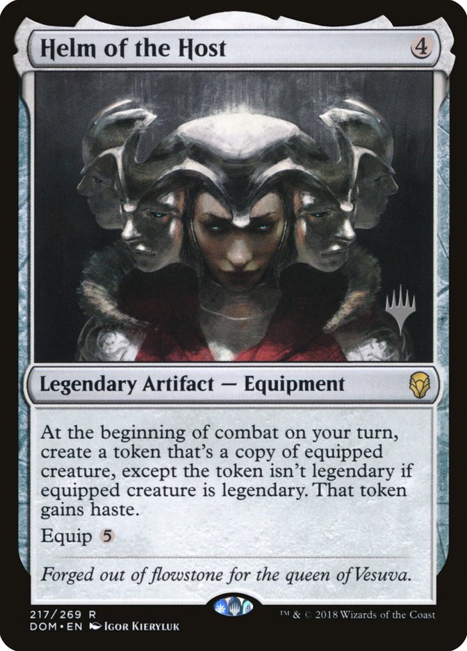 Helm of the Host (Promo Pack) [Dominaria Promos] (PDOM 217P)