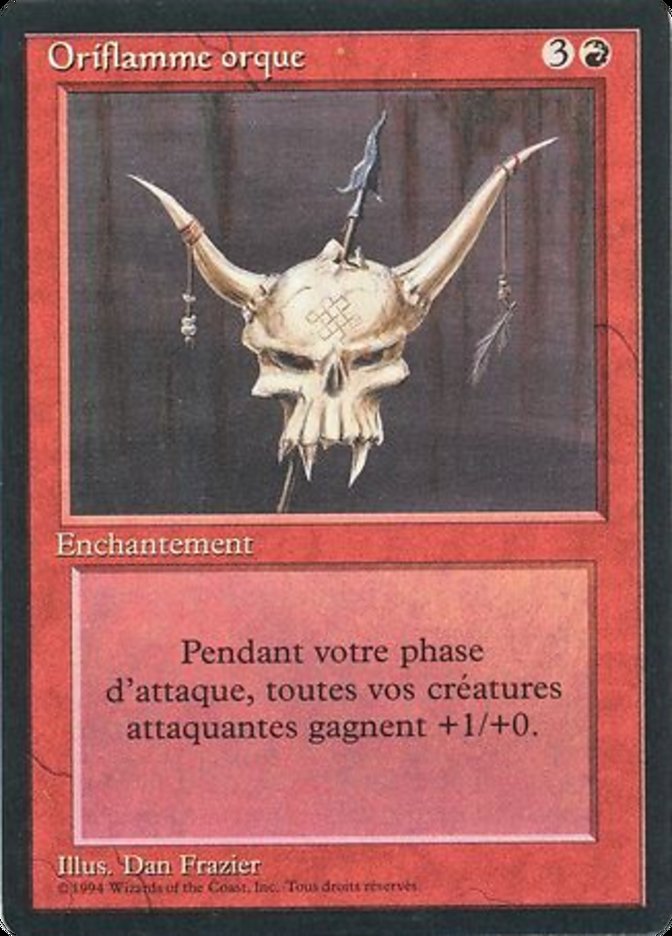 Orcish Oriflamme [Foreign Black Border] (FBB 169)