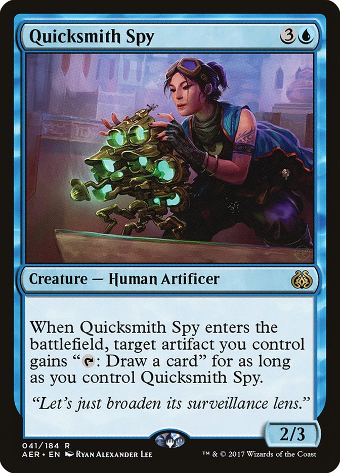 Quicksmith Spy [Aether Revolt] (AER 41)