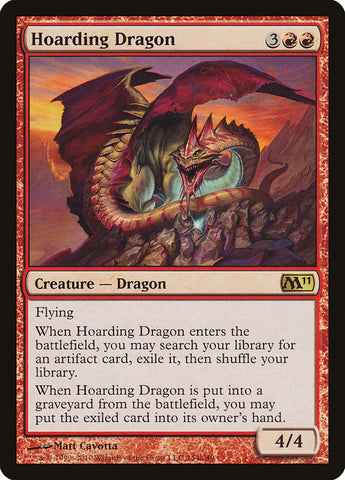 Hoarding Dragon [Magic 2011] (M11 144)
