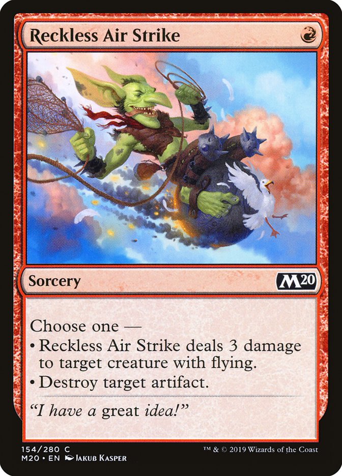 Reckless Air Strike [Core Set 2020] (M20 154)