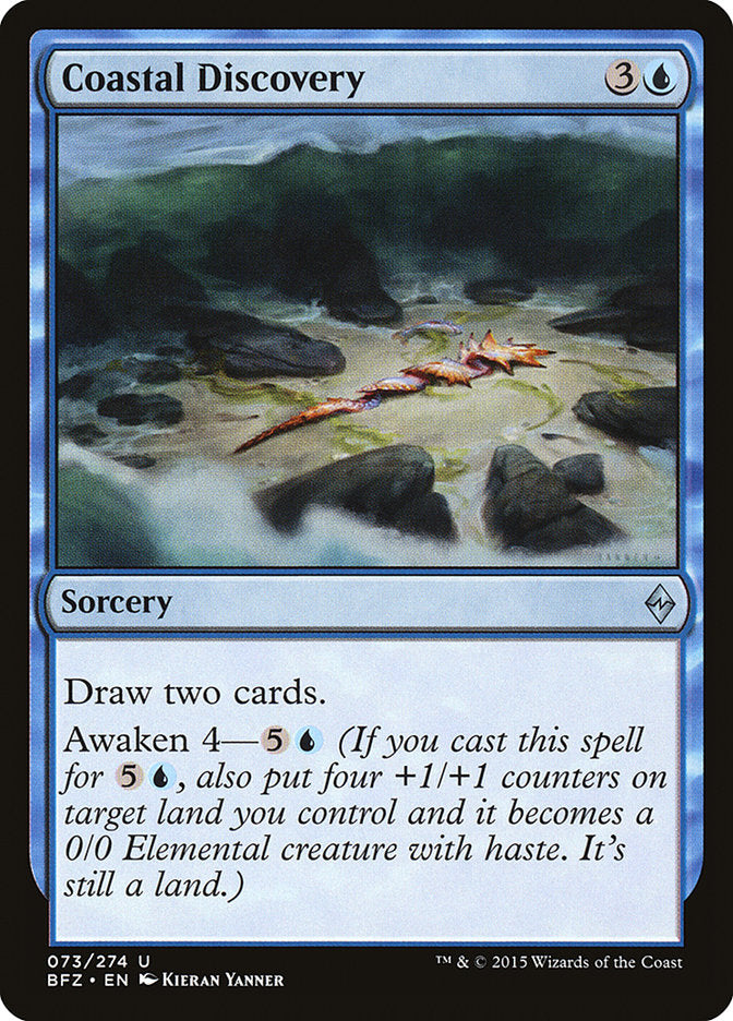 Coastal Discovery [Battle for Zendikar] (BFZ 73)