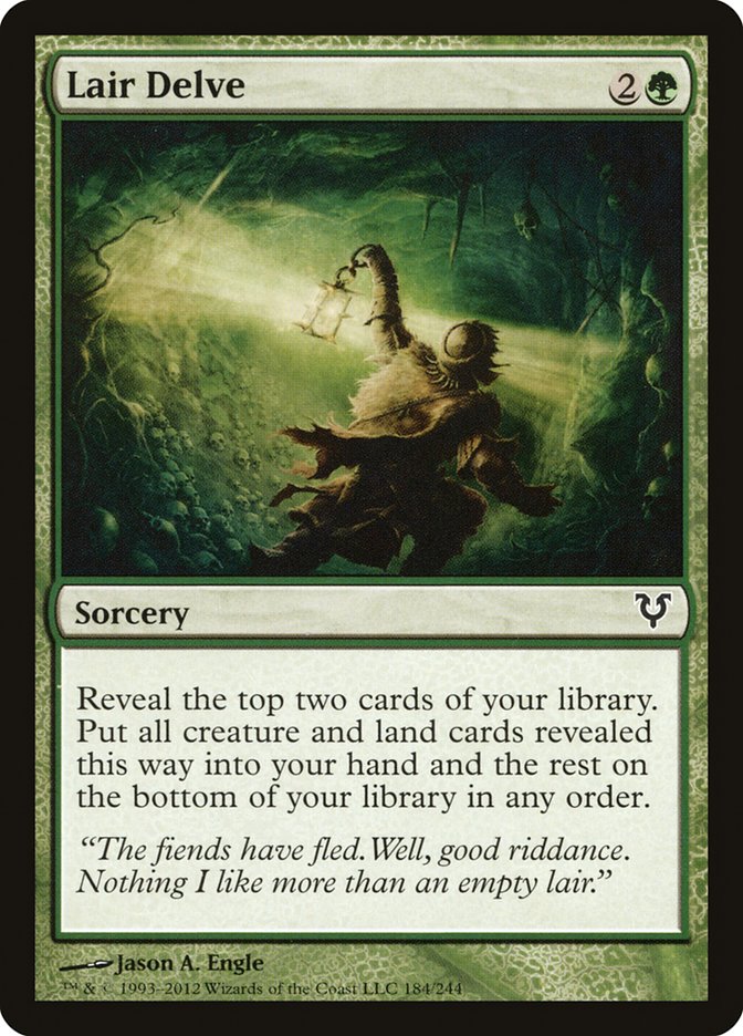 Lair Delve [Avacyn Restored] (AVR 184)