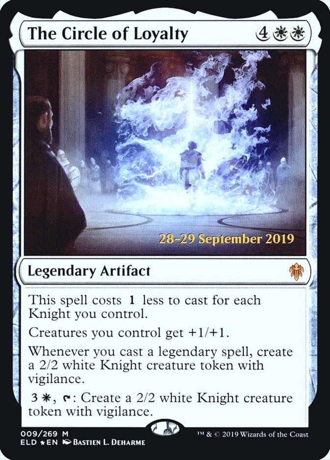 The Circle of Loyalty  [Throne of Eldraine Prerelease Promos] (PELD 9S)
