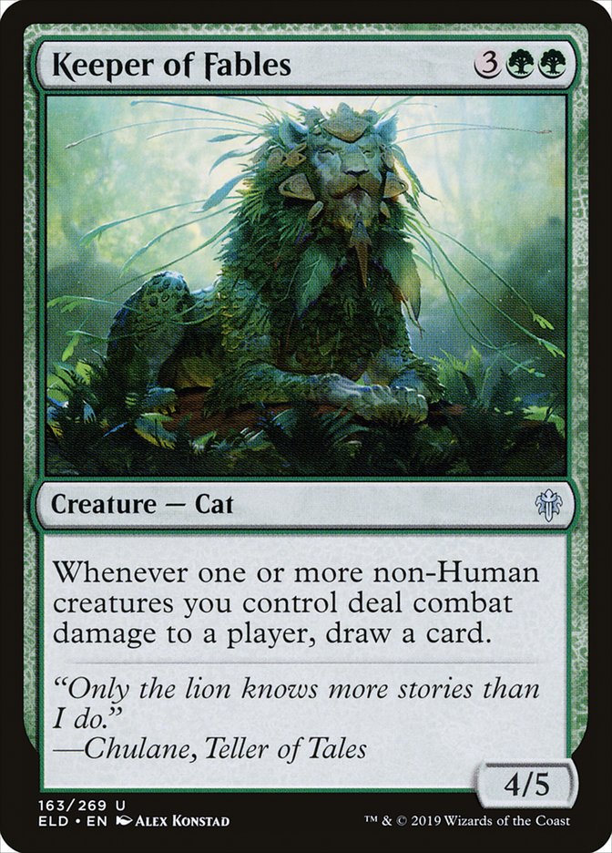 Keeper of Fables [Throne of Eldraine] (ELD 163)
