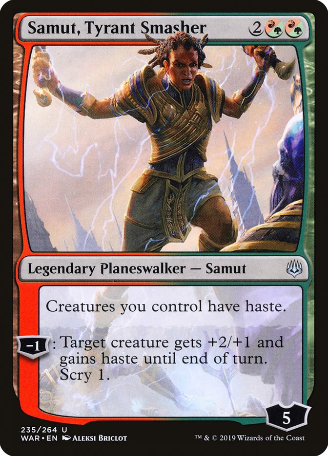 Samut, Tyrant Smasher [War of the Spark] (WAR 235)