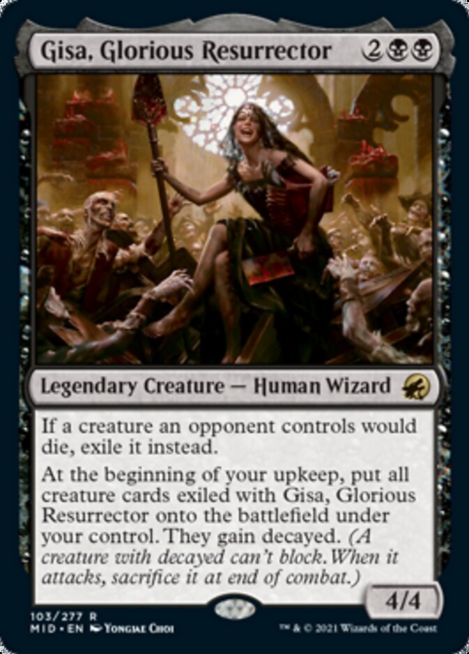 Gisa, Glorious Resurrector [Innistrad: Midnight Hunt] (MID 103)