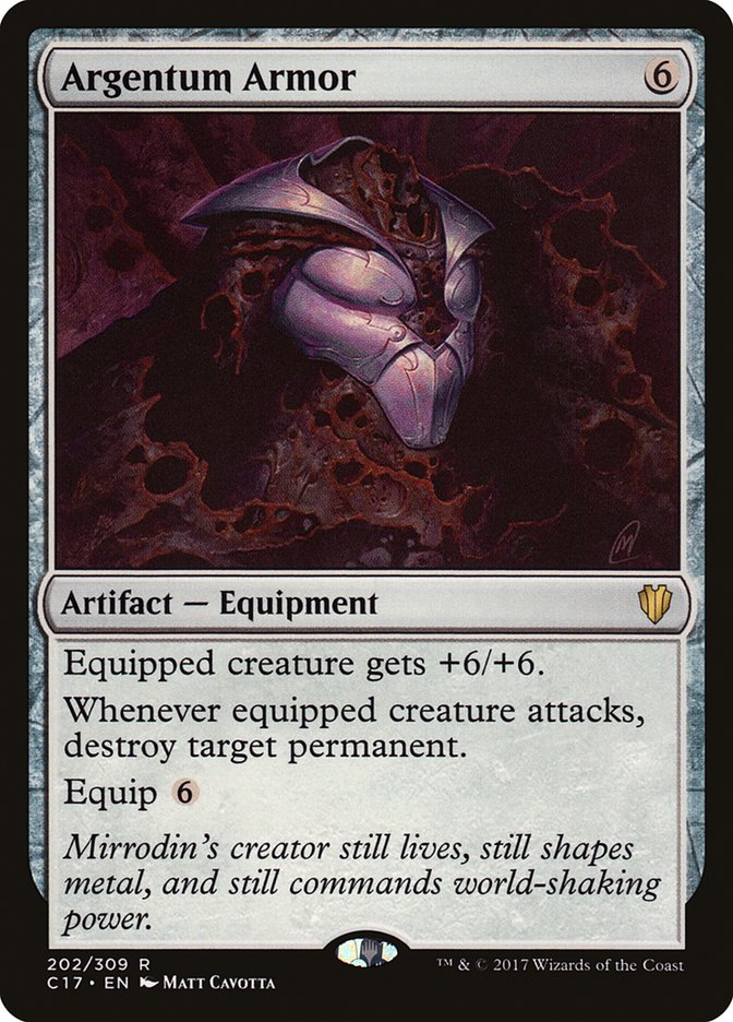 Argentum Armor [Commander 2017] (C17 202)