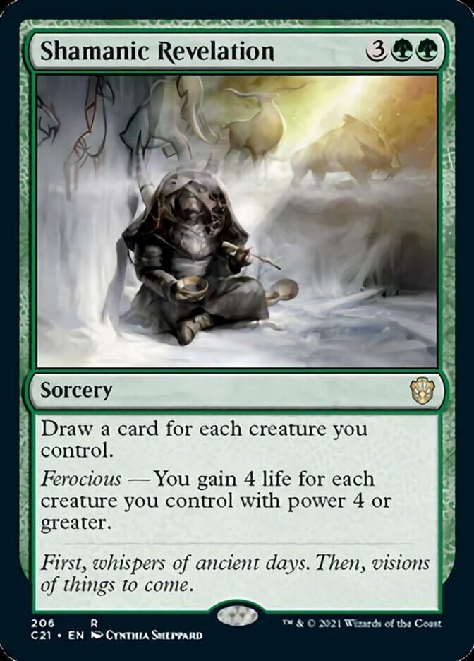 Shamanic Revelation [Commander 2021] (C21 206)