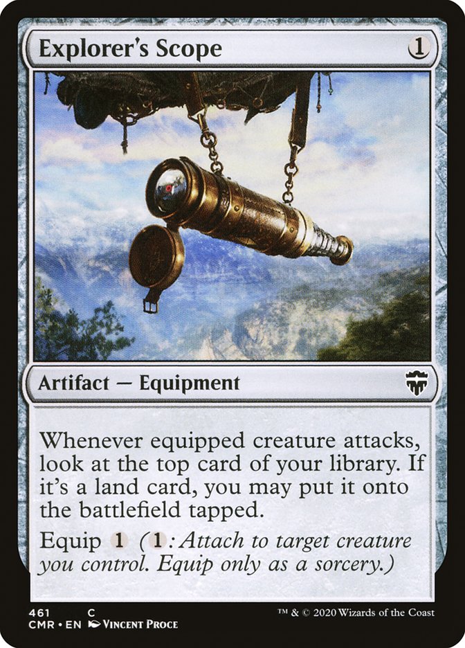 Explorer's Scope [Commander Legends] (CMR 461)