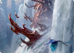 Island Art Card [Strixhaven: School of Mages Art Series] (ASTX 49)