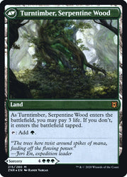 Turntimber Symbiosis // Turntimber, Serpentine Wood  [Zendikar Rising Prerelease Promos] (PZNR 215S)