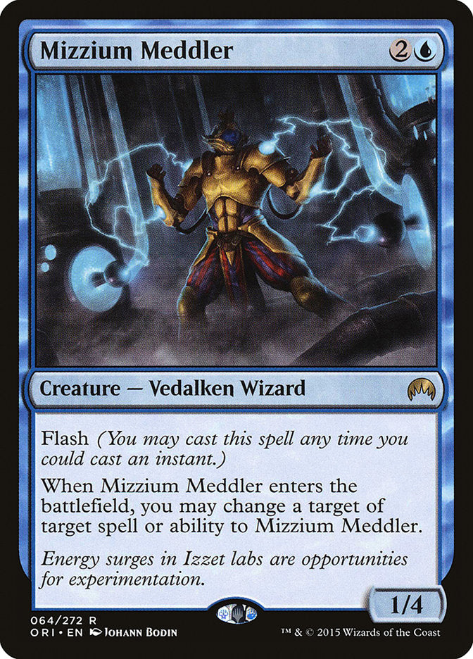Mizzium Meddler [Magic Origins] (ORI 64)